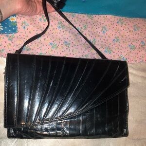 Beautiful Ell Skin Clutch!Vintage!Unique!fabulouls Find!YKK Zipper …